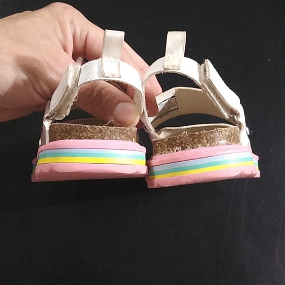 Carter's cork rainbow sandals - Picture 6 of 9